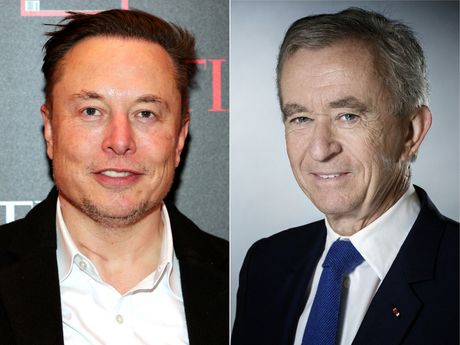 Elon Musk,  Bernard Arnault