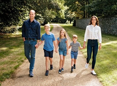 Princ Vilijam, Kejt Midlton sa decom deca