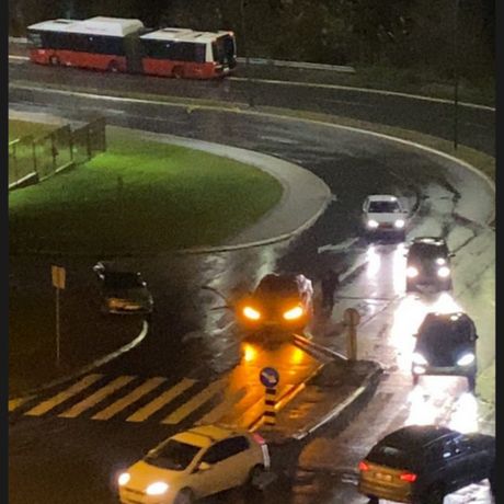 Pala bandera u Beogradu