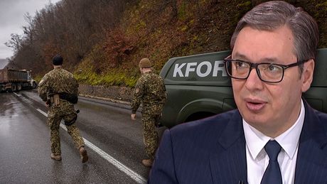 Aleksandar Vučić Kosovo Kfor