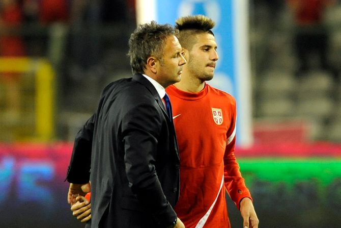 Aleksandar Mitrović + Siniša Mihajlović Aleksandar Mitrović + Siniša Mihajlović