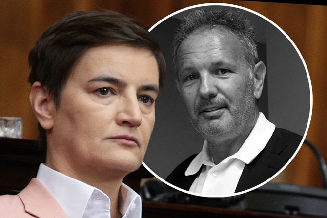 Ana Brnabić i Siniša Mihajlović