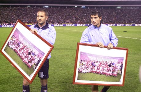 Siniša Mihajlović, Dejan Stanković, FK Crvena zvezda, FK Lacio, Marakana 2002. godine