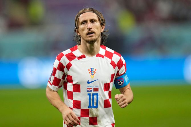 Svetsko prvenstvo SP u Kataru Hrvatska - Maroko Luka Modrić