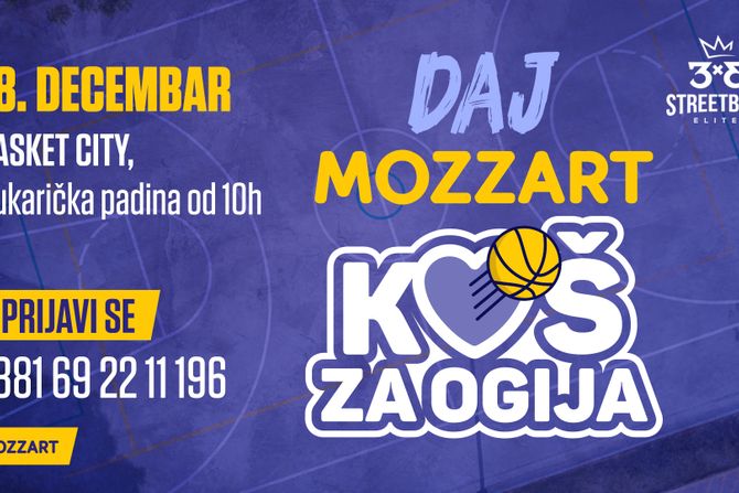 Mozzart - koš za Ogija