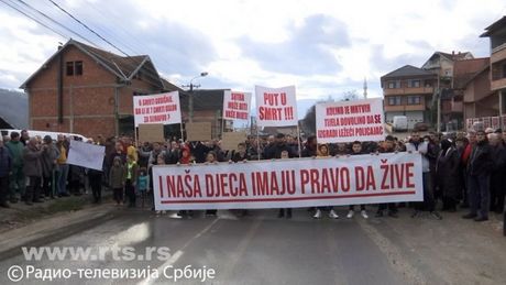 Novi Pazar protest