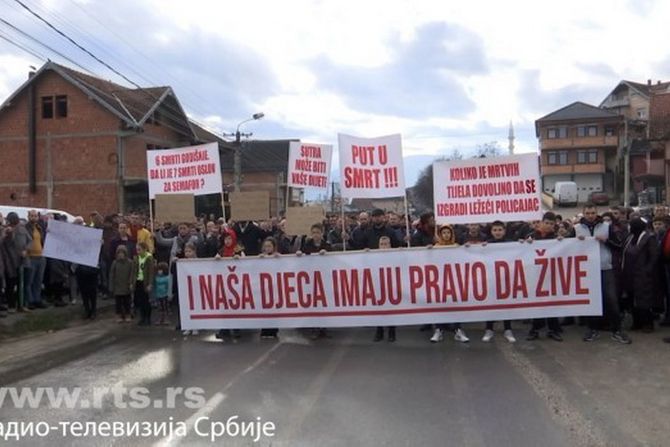 Novi Pazar protest