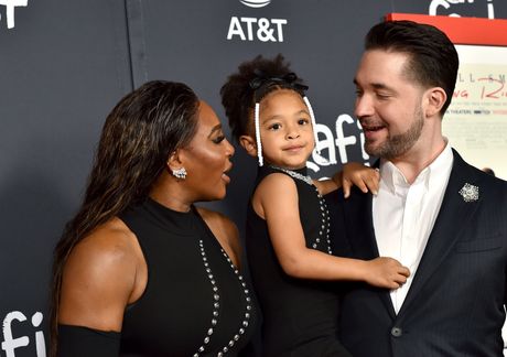 Serena Vilijams Serena Williams muž suprug i dete ćerka , Olympia Olimpija   and Alexis Ohanian