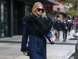 Moda, zima, Gigi Hadid