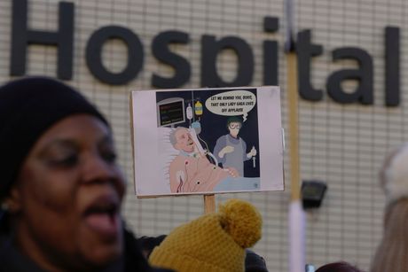 Štrajk medicinskih sestara Britanija Engleska, Štrajk u Britaniji