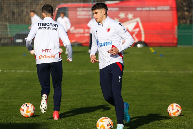 Crvena zvezda počela pripreme Crvena zvezda počela pripreme