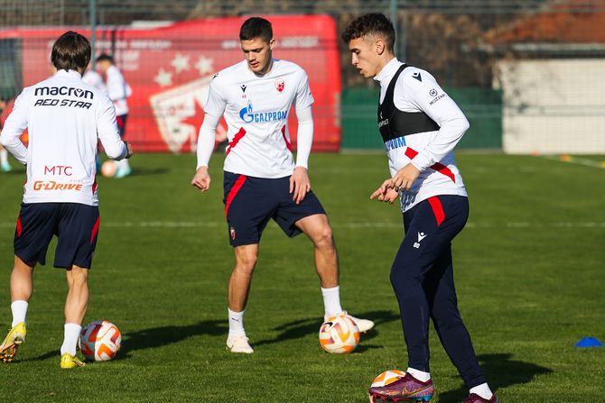 Crvena zvezda počela pripreme Crvena zvezda počela pripreme