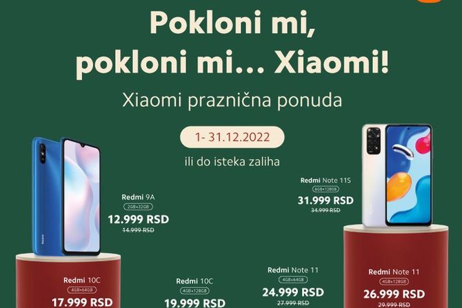 Xiaomi novogodišnja akcija