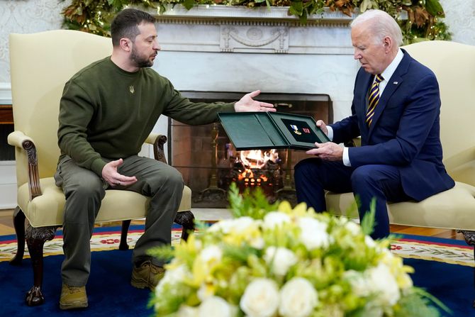 Volodimir Zelenski i Džo Bajden poseta Vašington