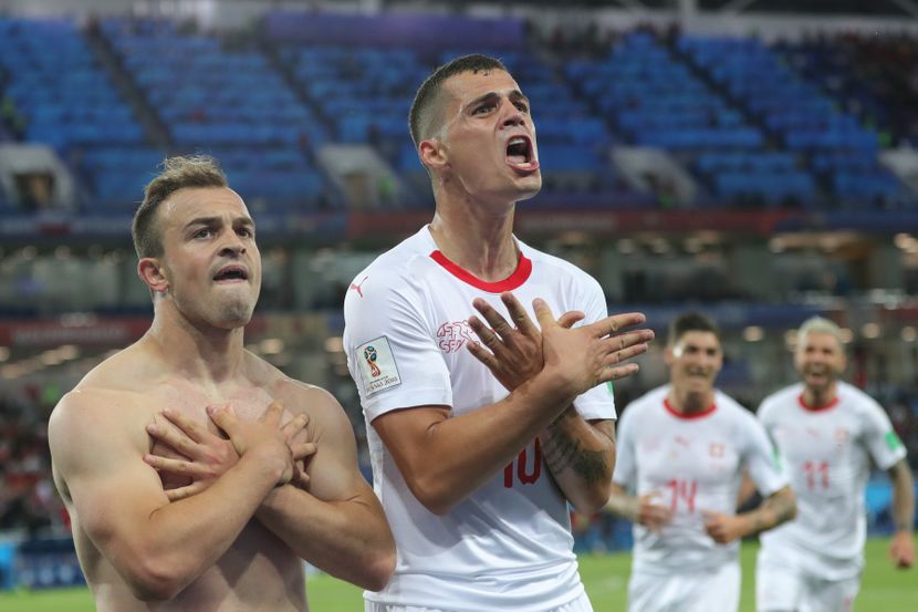 Granit Džaka opet pokazao simbol koji provocira Sr