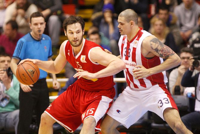 Miro Bilan, Majk Cirbes, KK Crvena zvezda