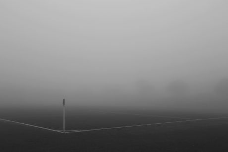 Fudbal fudbalski teren magla