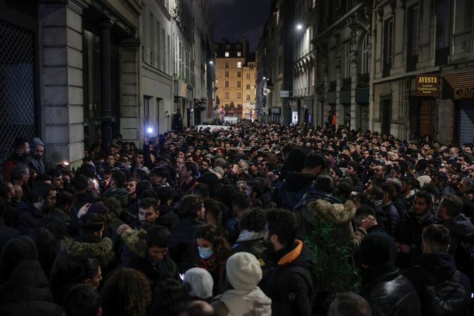 Pariz Kurdi neredi protest