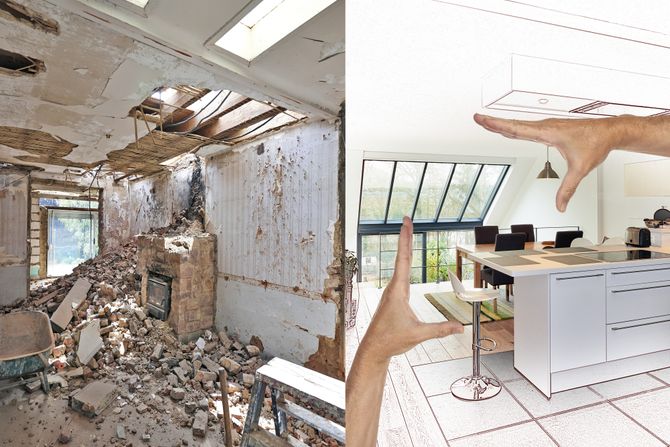 Renoviranje stana pre i posle Renoviranje stana pre i posle