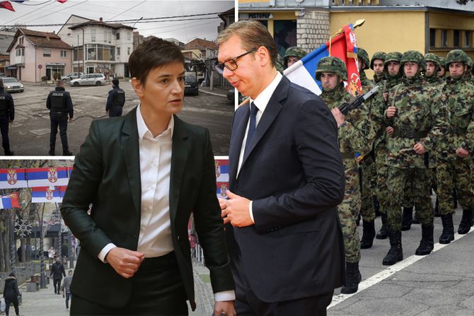 Kosovo vojska Srbije Ana Brnabić i Aleksandar Vučić