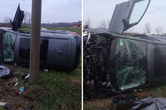 Šabac saobraćajna nesreća udes automobil