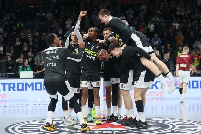 KK Partizan, Beogradska Arena, Bajern, Evroliga KK Partizan, Beogradska Arena, Bajern, Evroliga