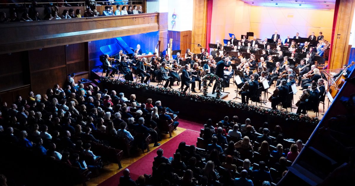 Novogodišnji koncert Beogradske filharmonije održan na Kolarcu