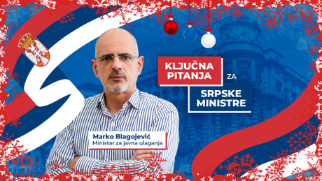 Kljucna pitanja za srpske ministre, Marko Blagojević