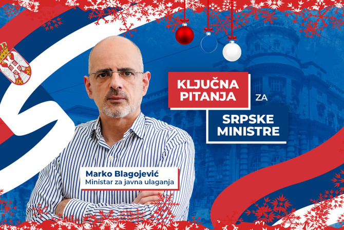 Kljucna pitanja za srpske ministre, Marko Blagojević