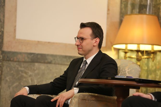 Aleksandar Vučić  i Nikola Nedeljković