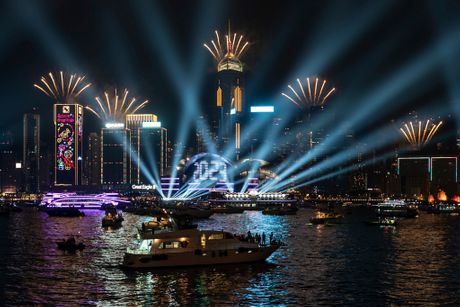 Hong Kong Nova godina vatromet
