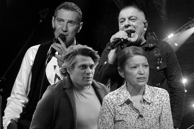 Masimo Savić, Aki Rahimovski, Milan Laća Radulović i Gorica Nešović Masimo Savić, Aki Rahimovski, Milan Laća Radulović i Gorica Nešović