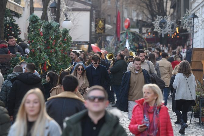 beograd, nova godina, toplo vreme