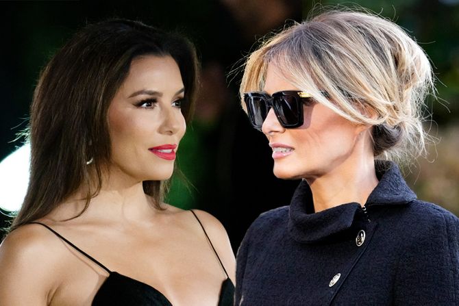 Eva Longorija i Melanija Tramp Eva Longorija i Melanija Tramp