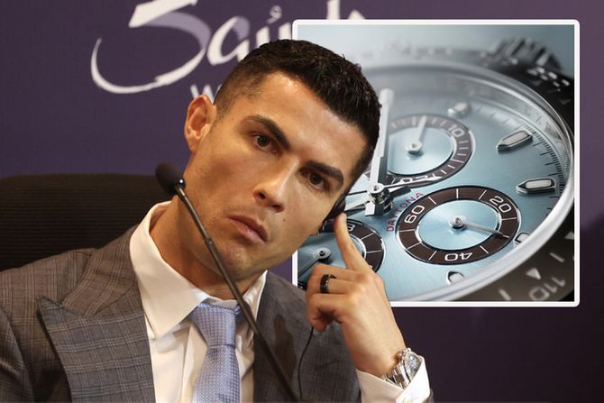 Kristijano Ronaldo sat Rolex