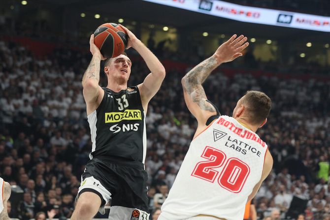 Košarka Evroliga Partizan Monako