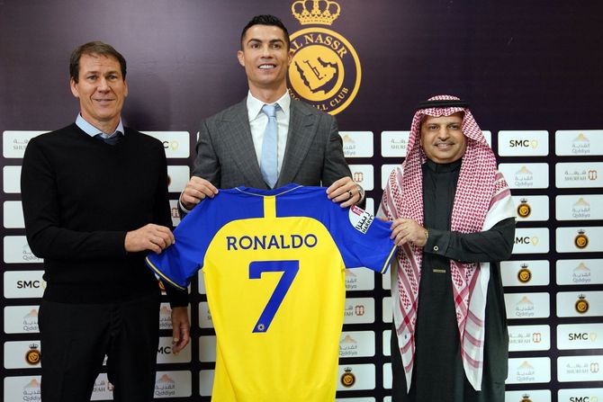 Kristijano Ronaldo, Al Nasr, Rudi Garsija