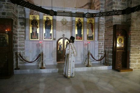Ponoćna liturgija za Božić, Manastir Banjska
