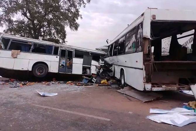 Sudar dva autobusa u Senegalu, najmanje 40 poginulih, desetine povređenih