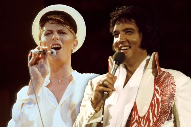 Dejvid Bouvi i Elvis Prisli Dejvid Bouvi i Elvis Prisli