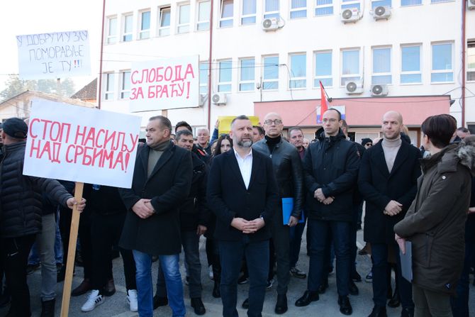 Kosovo Štrpce protesti