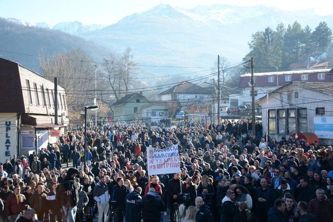 Kosovo Štrpce protesti