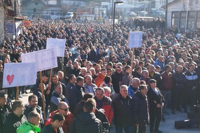 Kosovo Štrpce protesti