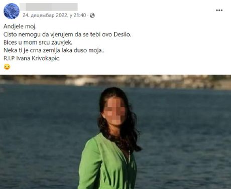 Objava ubijena Ivana ubistvo studentkinje studentkinja Objava ubijena Ivana ubistvo studentkinje studentkinja