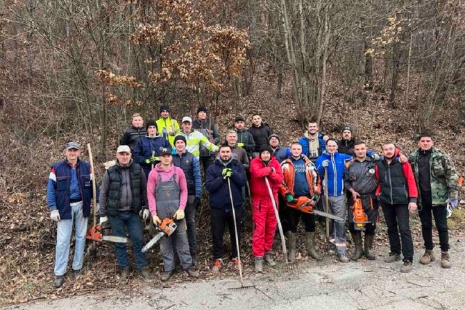 Omladinska udarna brigada, radna akcija