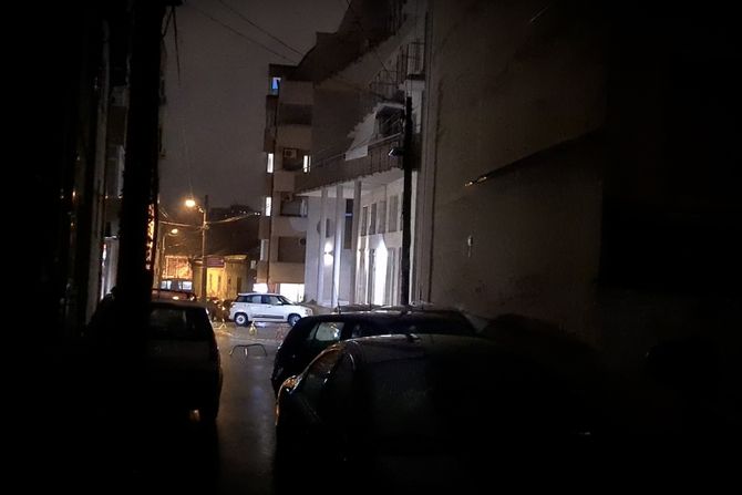 Najmračnija ulica, centar Beograd, mrak Najmračnija ulica, centar Beograd, mrak