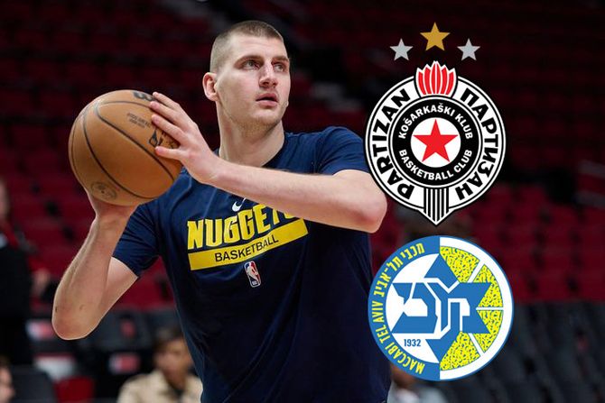 Nikola Jokić KK Partizan KK Makabi