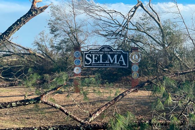 Tornado Selma Alabama