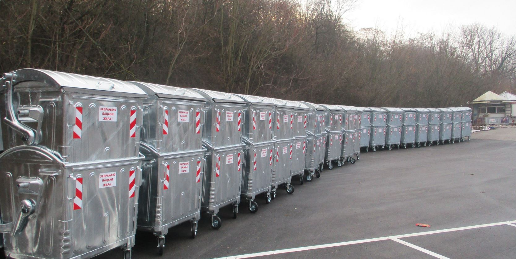Na teritoriji opštine Zvezdara postavljeno 177 novih kontejnera