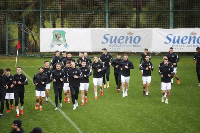 FK Partizan, trening